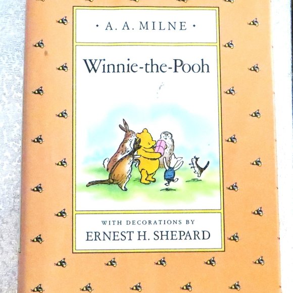 2 Childrens Books Winnie The Pooh And The House On Pooh Corner Hardcover Vintage - Picture 2 of 13